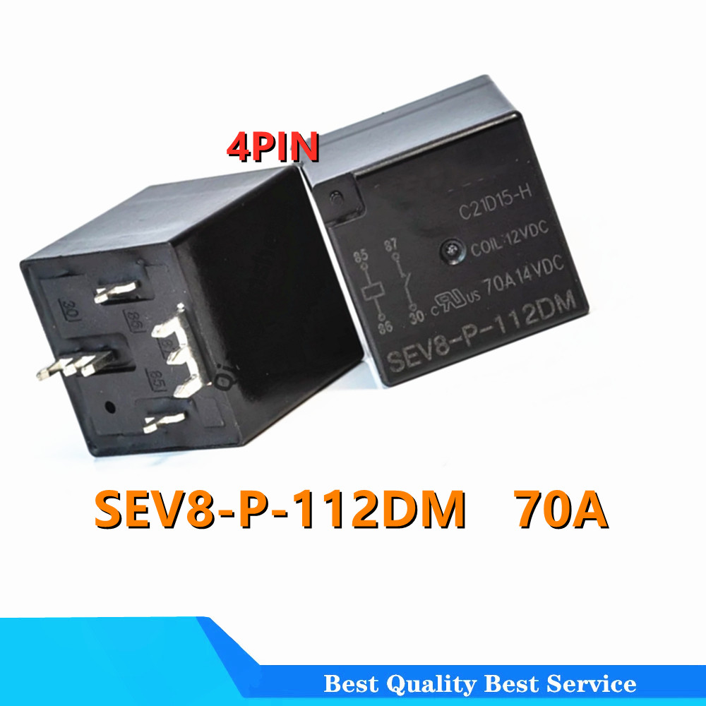 Shelly Relay Module - 2 buah SEV8-P-112DM relai 70A Otomotif