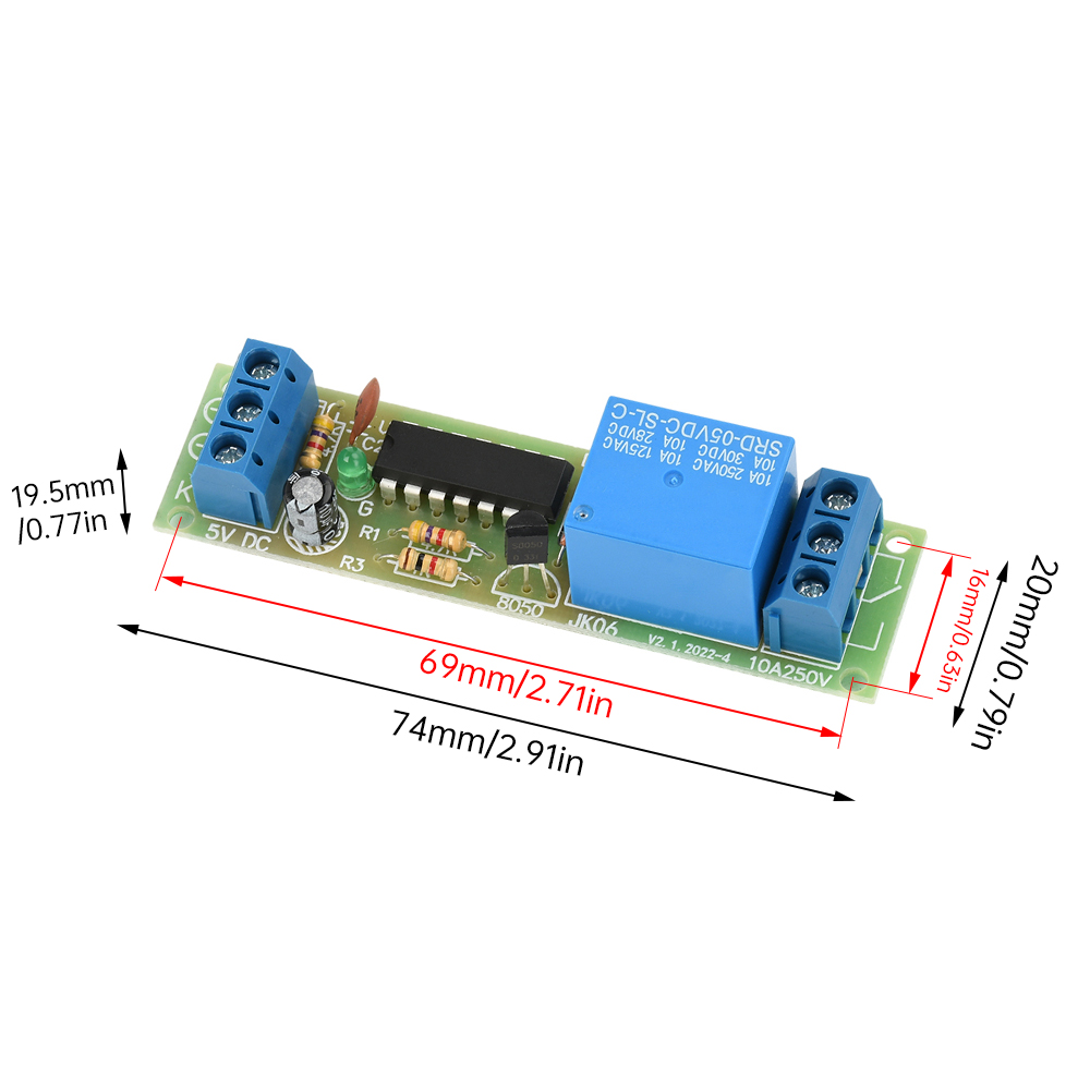 DC 5V Modul Relai Kait Flip-Fl - Shelly Relay Module ulasan dan harga