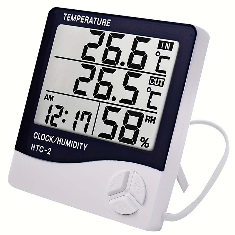 Termometer higrometer Digital, - Home Automation Industry ulasan dan harga