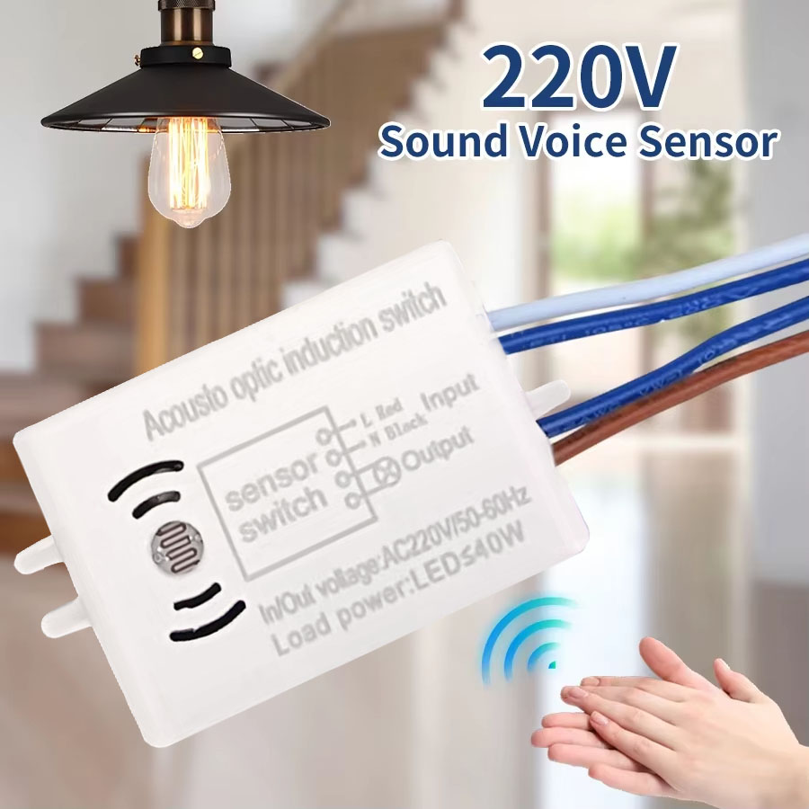 Saklar Sensor Suara Suara Modu - Home Automation Industry ulasan dan harga