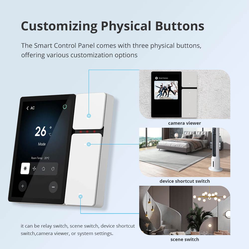 Panel Kontrol Pusat Pintar WiF - Matter Hub Thread ulasan dan harga